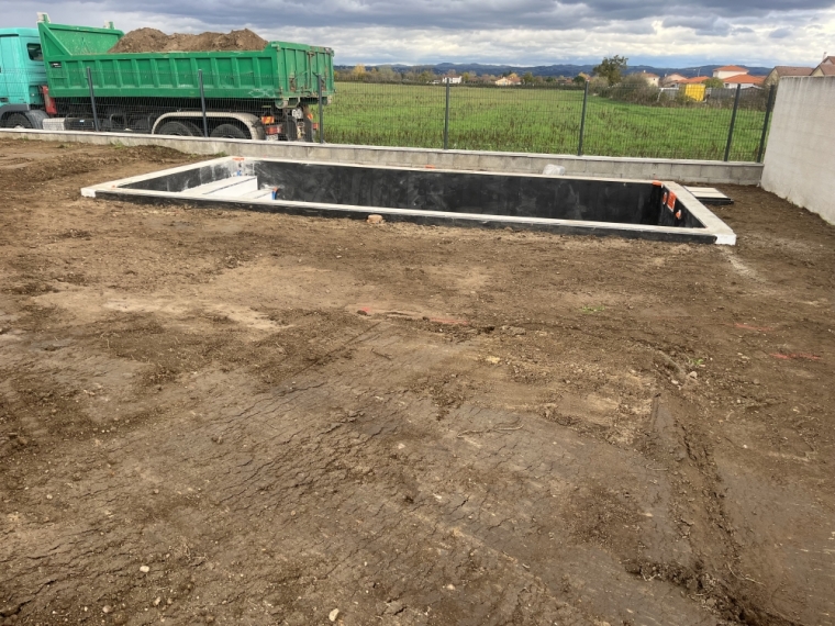 Travaux de terrassement de piscine vers Montbrison, Saint-Étienne, Damon Extérieur