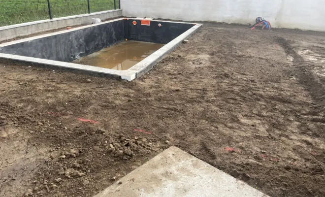 Travaux de terrassement de piscine vers Montbrison, Saint-Étienne, Damon Extérieur